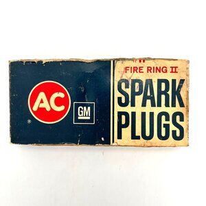 (EMPTY BOX) AC GM Fire Ring II Spark Plugs 44TS - 5613191 (NO PLUGS)
